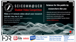 SciComm Competition Fall 2021
